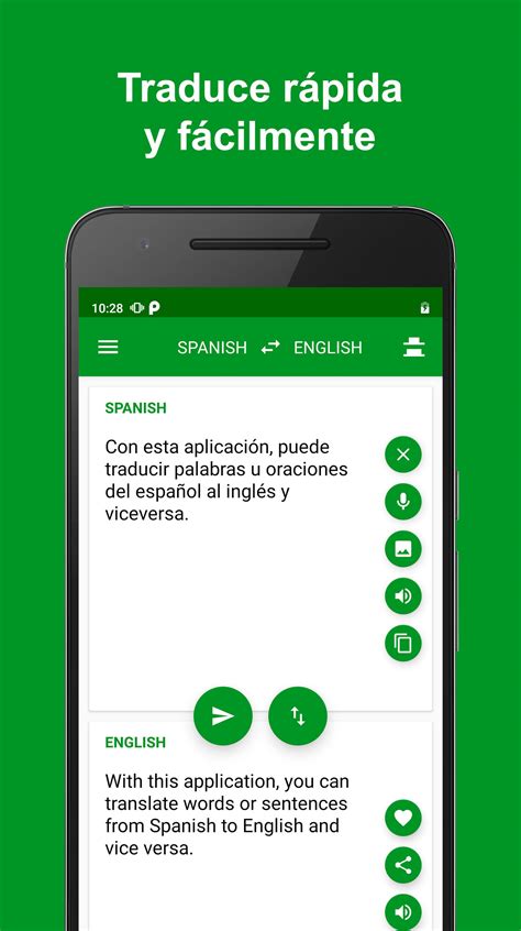 Traducción. El servicio de Google, que se ofrece sin costo, traduce al instante palabras, frases y páginas web del inglés a más de 100 idiomas.